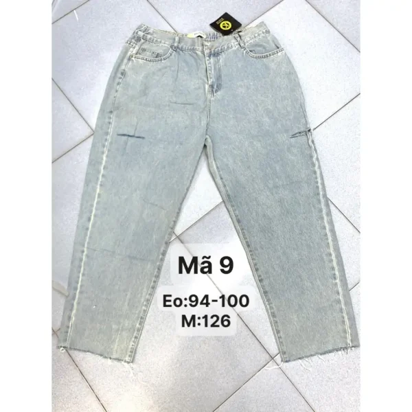 SALE XẢ KHO: Quần baggy bigsize quần ống rộng dành cho nữ bigsize mỗi mẫu còn 1c thoi xả nhanh - Hình ảnh 8
