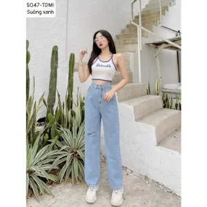 Quần jean suông bigsize BGS01-12 Size 30-35