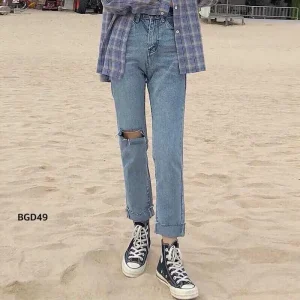 Quần baggy bigsize Kimfashion, quần baggy ulzzang from rộng BGD49-25 Từ 60-90kg
