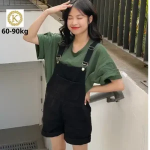 Quần yếm short bigsize 60-85kg, yếm sooc ngắn giữ đùi chất kaki YDD03-yemshortbigsize