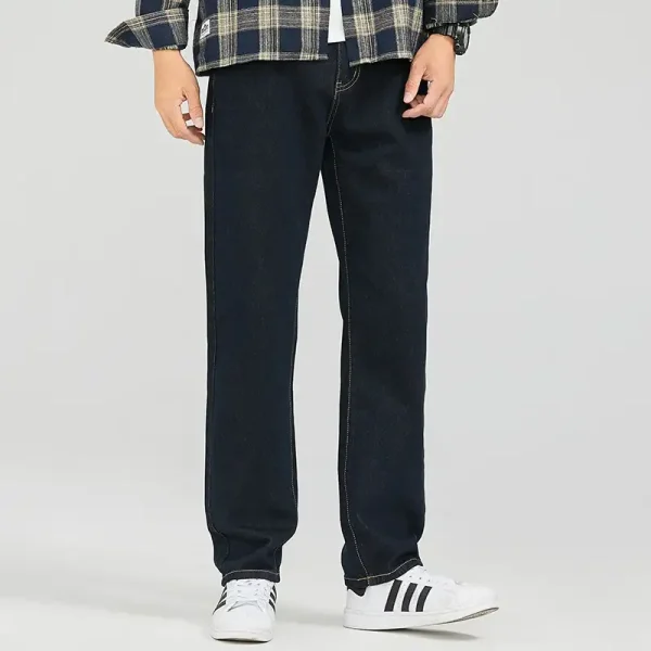 Quần jean nam big size Kim Fashion cao cấp màu xanh đen thời trang nam size lớn 80-120kg