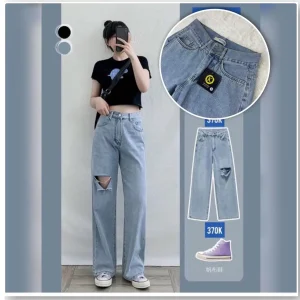 Quần jean suông bigsize BGS01-51-11 58-85kg