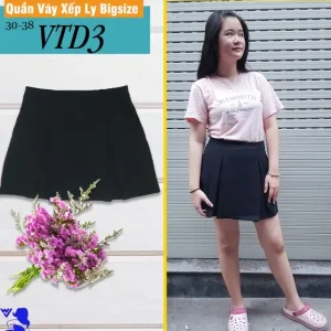 Quần Váy Xếp Ly Big Size VTD3 Size 30-38