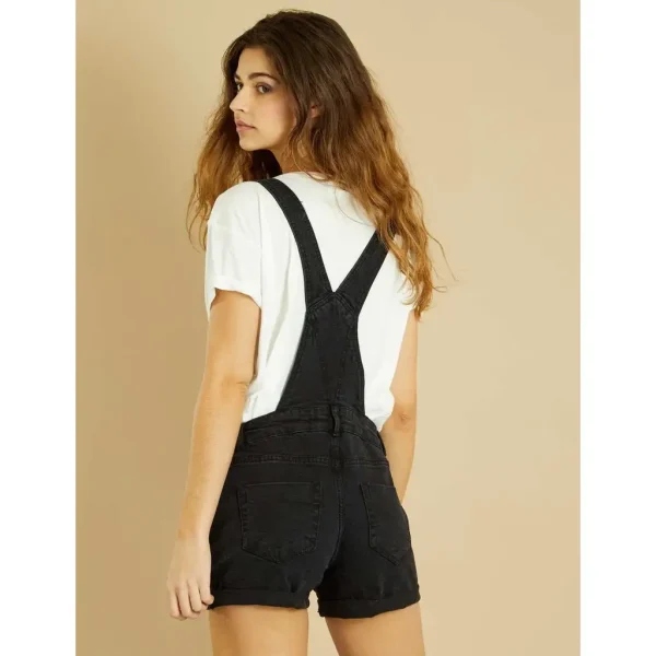 Quần yếm short bigsize 60-85kg, yếm sooc ngắn giữ đùi chất kaki YDD03-yemshortbigsize - Hình ảnh 5
