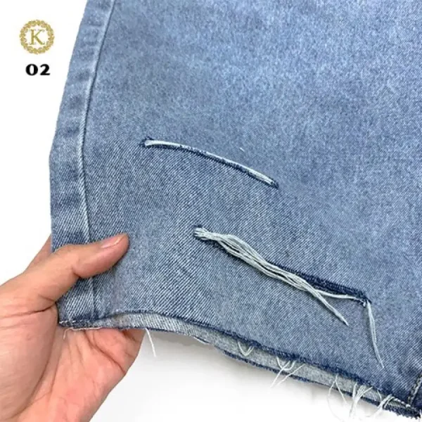 Quần ngố bigsize kimfashion, quần ngố ống rộng bigsize nữ 60-80kg - Hình ảnh 2