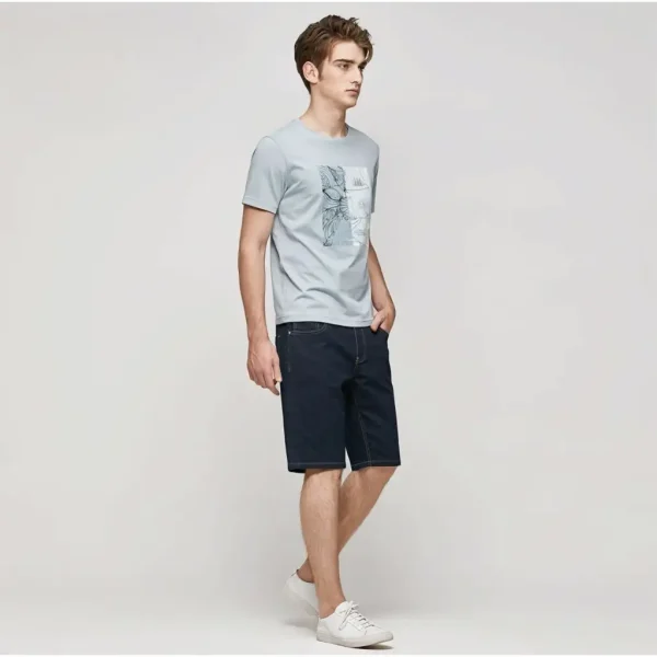 Quần Short Jeans Nam Bigsize 80-120kg NS01 - Hình ảnh 2