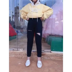 Quần jean đen baggy bigsize 58-90kg bgd75-50