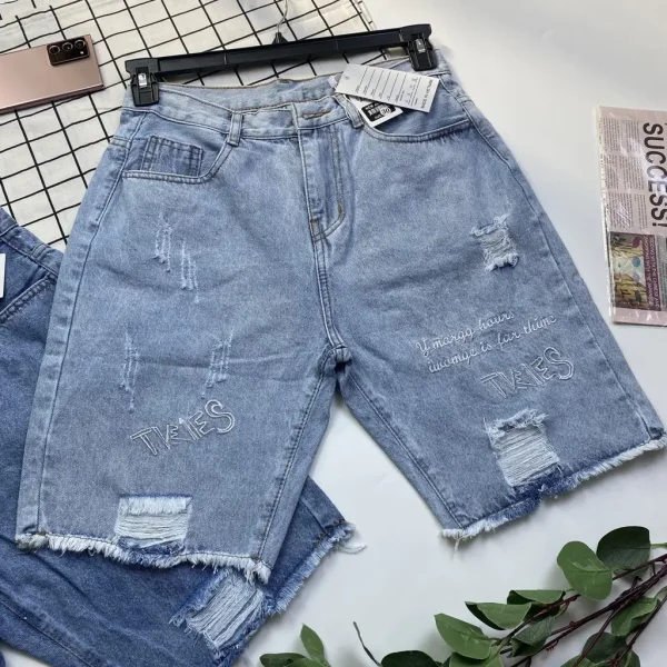 Quần ngố bigsize kimfashion, quần ngố cạp lưng cao bigsize 58-75kg - Hình ảnh 2
