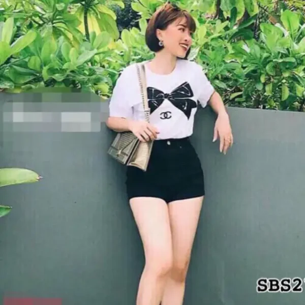 Quần short nữ lưng cao bigsize 60-93kg, quần đùi sọt đáy cao co giãn form ôm kimfashion - Hình ảnh 3