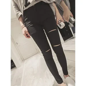Quần Jeans Đen Bigsize Co giãn Size 32-36 70-85kg2daden-31