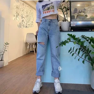 Quần baggy bigsize Kimfashion, Quần baggy from rộng bưng bao BGD49-42 Từ 60-90kg
