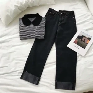 Quần ống rộng bigsize kimfashion, quần ống suông cạp lưng cao big size 60-86kg