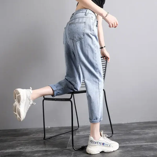 Quần baggy bigsize Kimfashion, quần baggy from rộng ulzzang BGD49-29 size 45-90kg - Hình ảnh 2