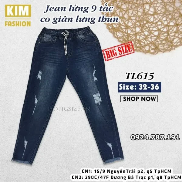 QUẦN JEAN XẢ KHO LẺ SIZE - Hình ảnh 4