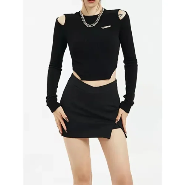 Quần giả váy bigsize 55-90kg, chân váy nữ cony cạp v dáng ôm body có quần trong Kimfashion-hoả tốc hcm - Hình ảnh 6