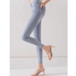 Quần Jean Lưng Cao Bigsize Cho Nữ