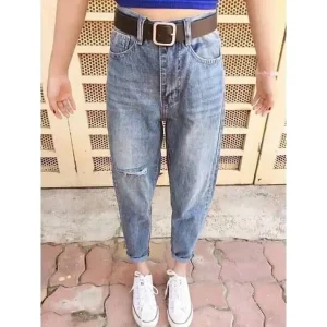 Quần baggy bigsize 60-90kg kimfashion, quần baggy ống rộng cạp lưng cao bigsize