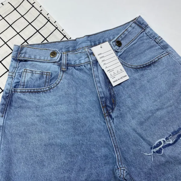 Quần ngố bigsiz kimfashion, quần ngố cạp lưng cao bigsize 58-75kg - Hình ảnh 2