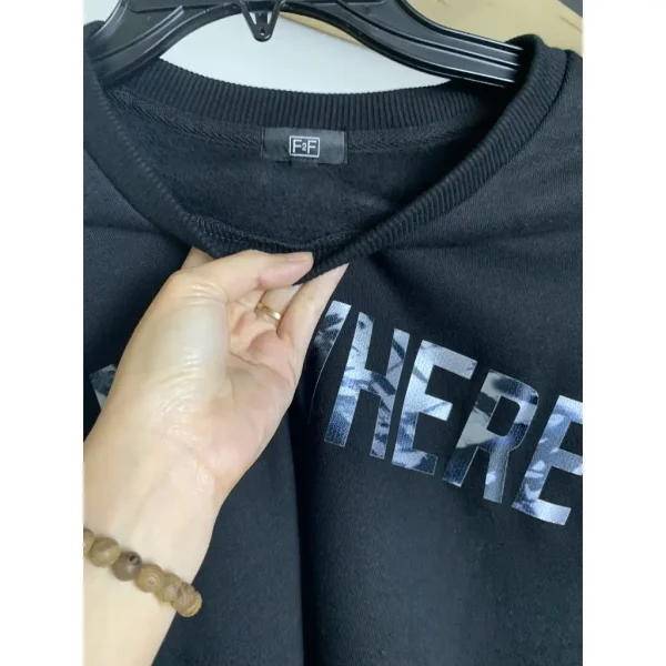 Áo nỉ hoodie-5p freesize 60-80kg -01 - Hình ảnh 2