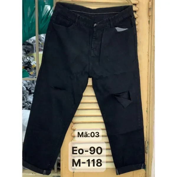 SALE XẢ KHO: Quần baggy bigsize quần ống rộng dành cho nữ bigsize mỗi mẫu còn 1c thoi xả nhanh - Hình ảnh 3