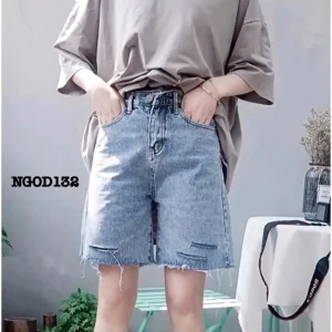 Quần ngố bigsize kimfashion,quần ngố ống rộng bigsize 60-85kg NGD132