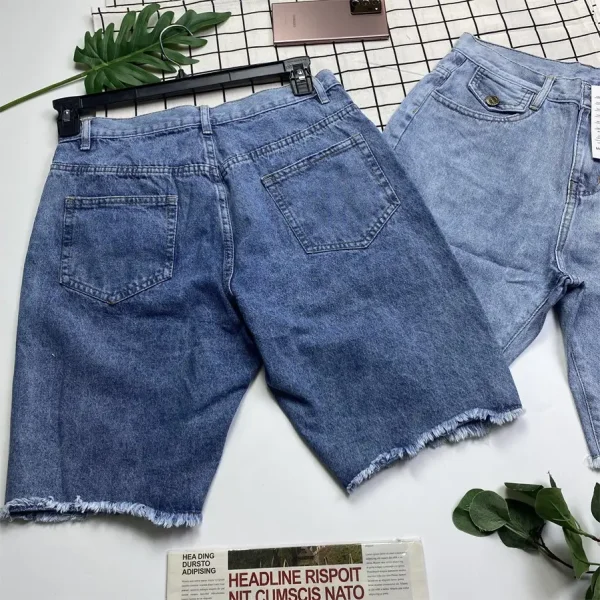 Quần ngố bigsize kimfashion,quần ngố cạp lưng cao bigsize 58-75kg - Hình ảnh 4