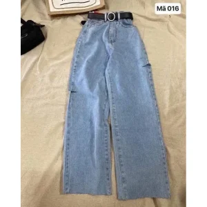 Quần Jean Suông Bigsize 58-85kg dành cho nữ Bgs01-07