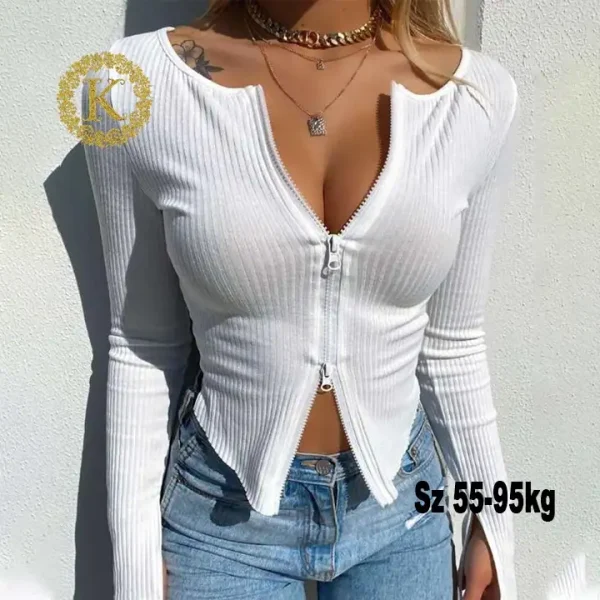 Áo croptop nữ tay dài bigsize 55-90kg kimfashion, áo thun croptop bigsize mùa hè Hàn Quốc AT07- Kimfashion - Hình ảnh 3