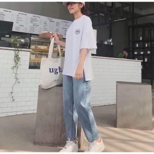 Quần baggy bigsize 58-90kg form ống rộng ulzzang