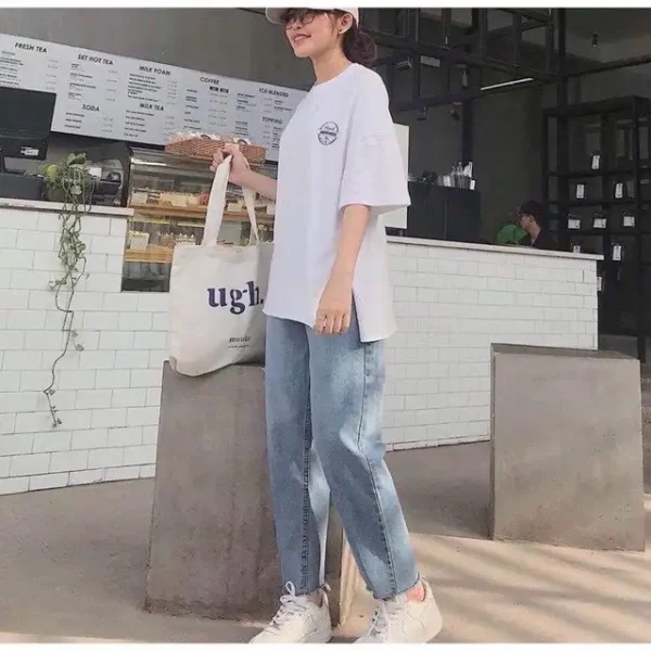 Quần baggy bigsize 58-90kg form ống rộng ulzzang