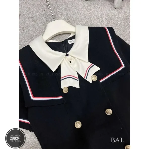 VÁY CỔ NƠ THỦY THỦ PHỐI XANH ĐỎ BIGSIZE - Hình ảnh 5