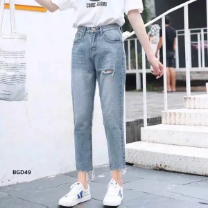 Quần baggy bigsize Kimfashion, quần ống rộng bigsize BGD49 Từ 60-90kg