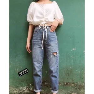 Quần baggy bigsize kimfashion,quần from rộng lưng cao BGD49-21 Từ 60-90kg