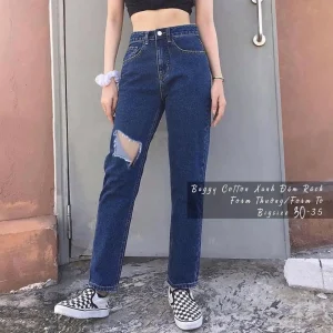 Quần baggy bigsize kimfashion, quần ulzzang form rộng bigsize BGD đậm-82 từ 60-90kg