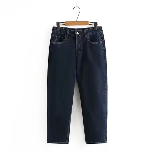 Quần ống rộng nữ bigsize KimFashion, quần baggy cạp lưng cao form ulzzang hàn quốc BGD-D - Hình ảnh 3