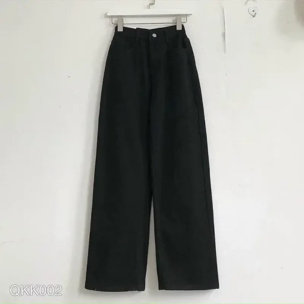 Quần ống rộng bigsize ,quần suông bigsize cạp lưng cao qua rốn 60-85kg KimFashion BGS01-1 - Hình ảnh 7