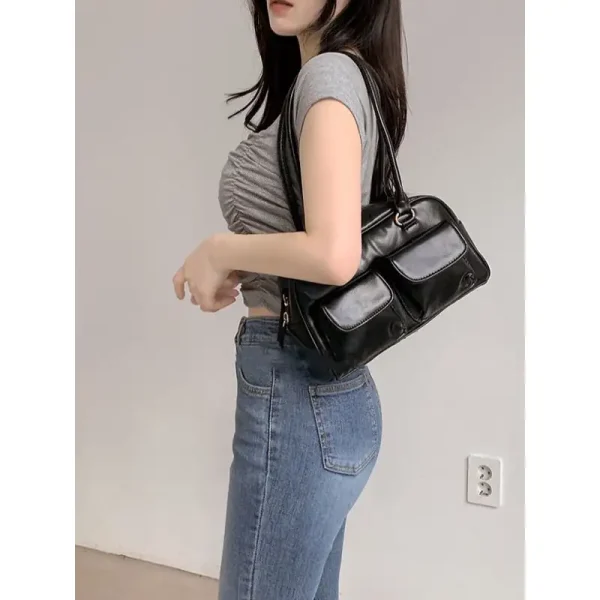 Áo croptop bigsize 55-93kg kimfashion, áo thun bigsize tay ngắn nhúng thun at34 - Hình ảnh 2