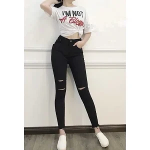 Quần Jeans Đen Bigsize Co giãn Size 29-42