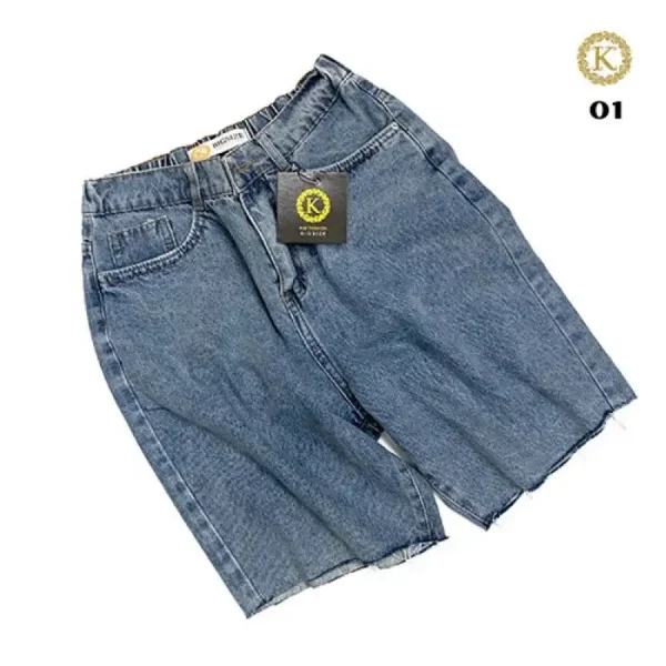 Quần ngố bigsize kimfashion, quần ngố ống rộng bigsize nữ 60-80kg - Hình ảnh 4