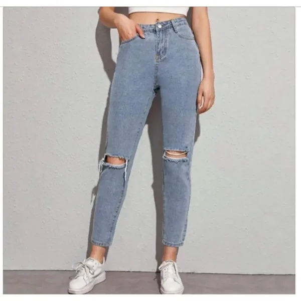Quần baggy bigsize kimfashion, quần from rộng lưng cao BGD49-36 Từ 60-90kg cắt 2 gối