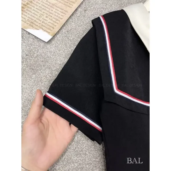 VÁY CỔ NƠ THỦY THỦ PHỐI XANH ĐỎ BIGSIZE - Hình ảnh 6