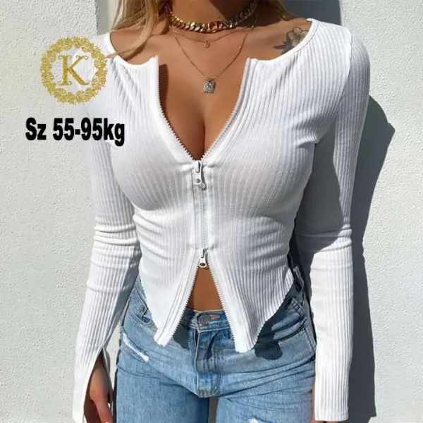 Áo croptop nữ tay dài bigsize 55-90kg kimfashion, áo thun croptop bigsize mùa hè Hàn Quốc AT07- Kimfashion - Hình ảnh 2