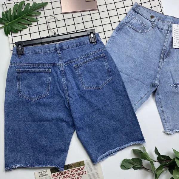 Quần ngố bigsiz kimfashion, quần ngố cạp lưng cao bigsize 58-75kg - Hình ảnh 5