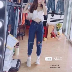 Quần baggy bigsize kimfashion, quần ulzzang form rộng bigsize BGD đậm-59 từ 60-90kg
