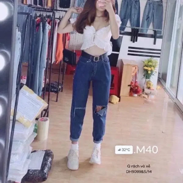 Quần baggy bigsize kimfashion, quần ulzzang form rộng bigsize BGD đậm-59 từ 60-90kg