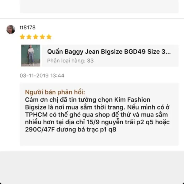 Quần baggy bigsize Kimfashion, quần baggy ulzzang from rộng BGD49-25 Từ 60-90kg - Hình ảnh 9