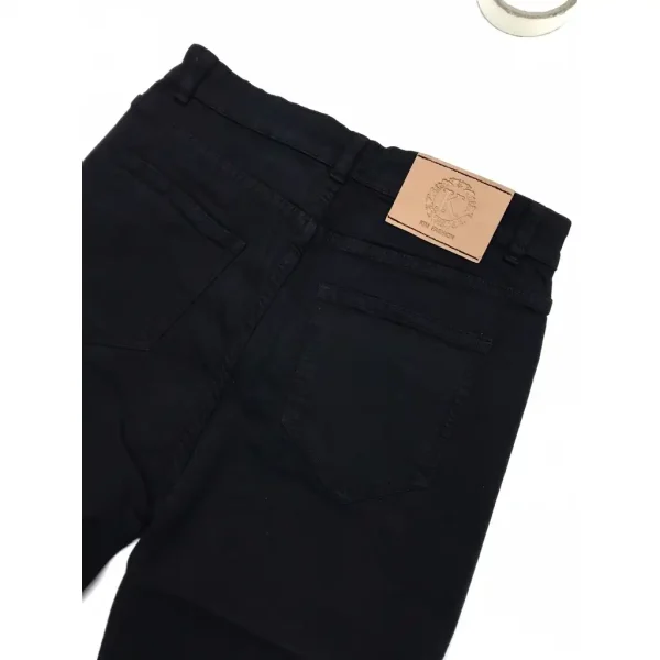 Quần Jeans Đen Bigsize KimFashion Co giãn Fulsize 55-90kg - Hình ảnh 3