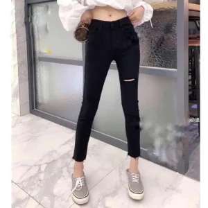 Quần jean đen bigsize co giãn 58-110kg