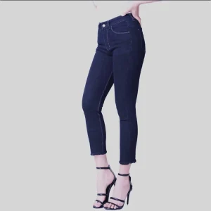 Quần Jean Nữ Bigsize size 30-35 GD2-Xanh Đen Kim Fashion