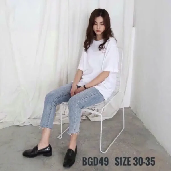 Quần baggy bigsize kimfashion, quần ulzzang form rộng bigsize BGD49-88 60-90kg - Hình ảnh 2